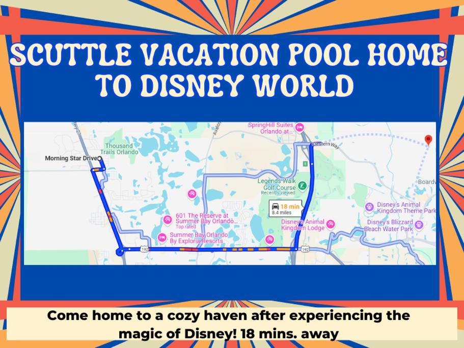 אורלנדו Scuttle Vacation Pool Home Wspa מראה חיצוני תמונה
