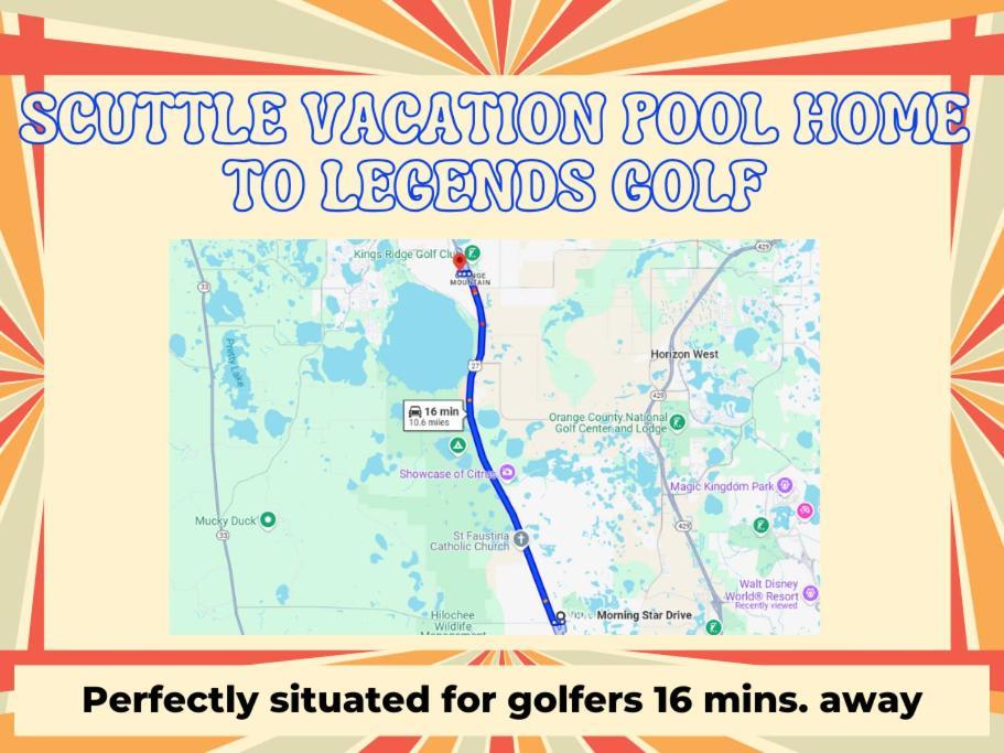 אורלנדו Scuttle Vacation Pool Home Wspa מראה חיצוני תמונה